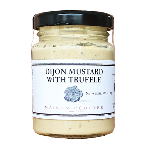 Pebeyre Dijon Mustard with Truffle 3.17oz