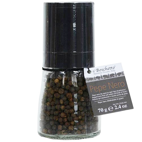 Il Boschetto Black Peppercorn Mill 2oz